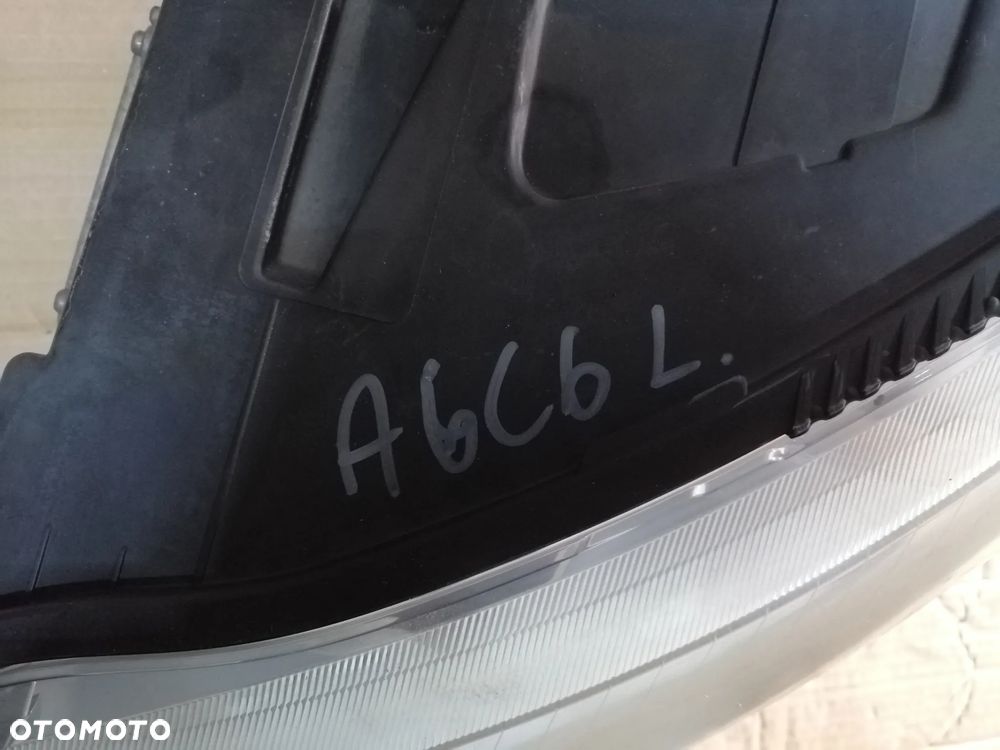 Audi A6 C6 zderzak przedni pod Xenon lampy błotniki drzwi maska kod lakieru LZ5D i inne - 26