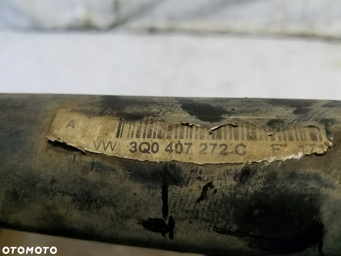 PÓŁOŚ PRZÓD PRAWA DŁUGA VW PASSAT B8 2.0 TDI 3Q0407272C - 3