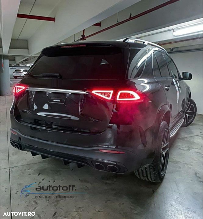 Praguri aluminiu Mercedes Benz GLE W167 (2019+) trepte laterale - 10