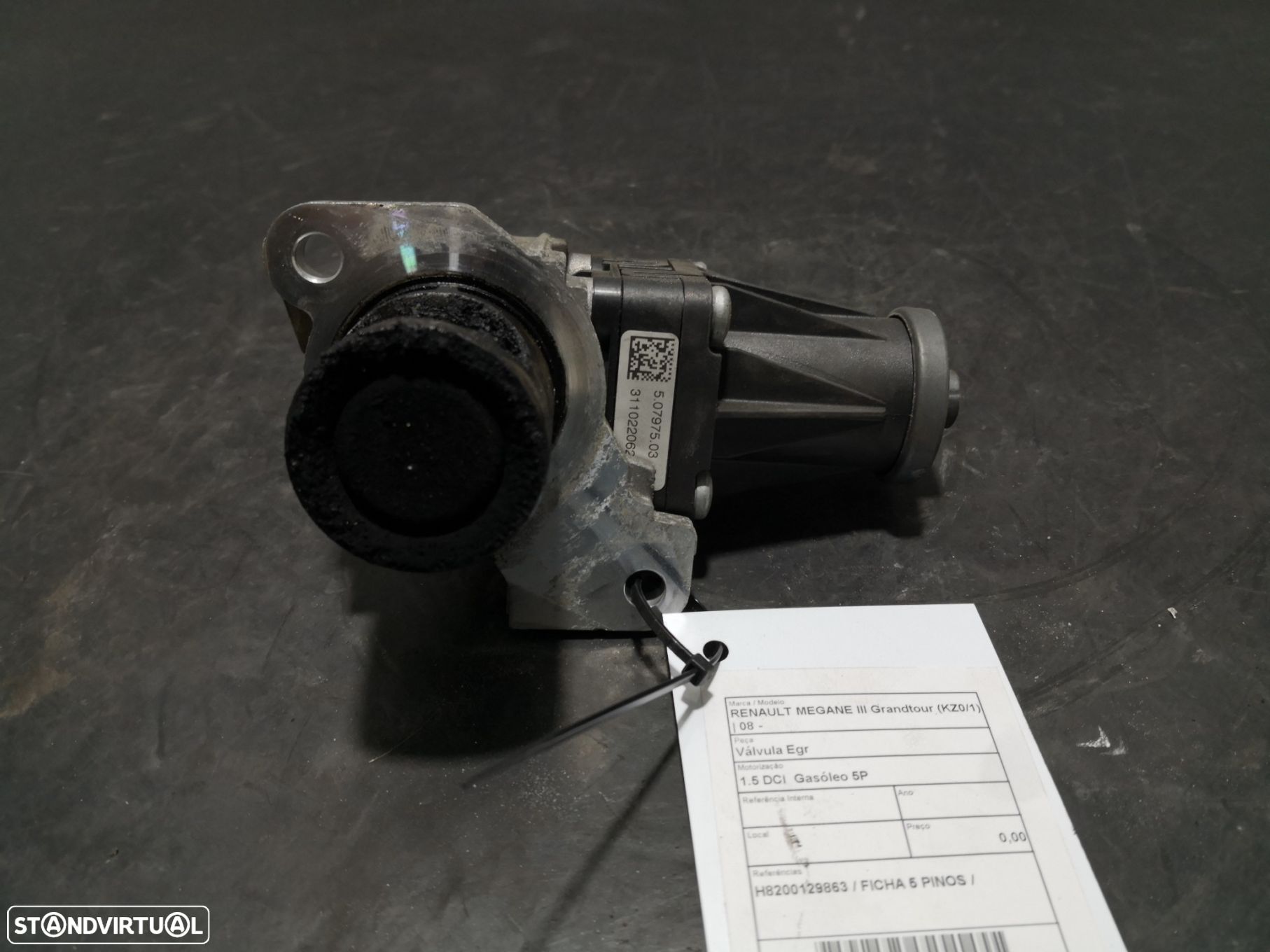 Válvula Egr Renault Megane Iii Grandtour (Kz0/1) - 1