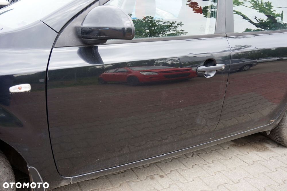 DRZWI PRZEDNIE LEWE CEED I 5D HB 1K  CZARNY KIA 2006-2009 - 4