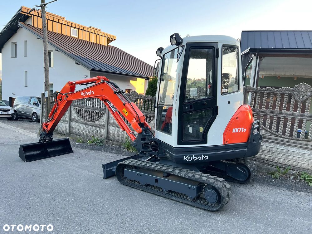 Kubota KX 71-3 * Minikoparka Kubota KX71 * 3 Tony * Stan Bardzo Dobry * Silnik 4 Cylindry * - 10