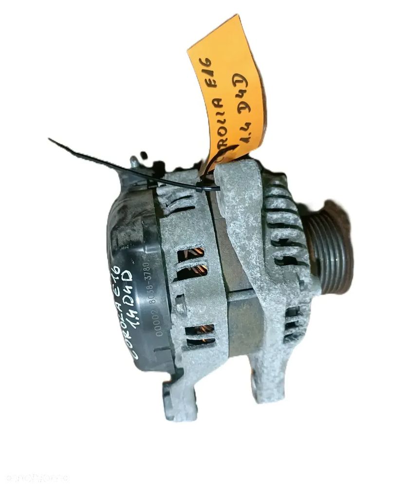 TOYOTA COROLLA E16 YARIS II AURIS II 1,4 D4D 90KM alternator 27060-0N140 + - 2