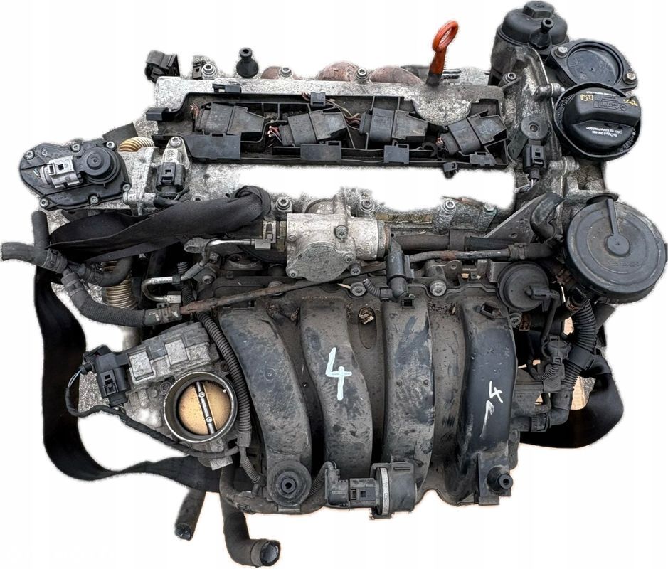 SILNIK KOMPLETNY SKODA OCTAVIA II 1.6 16V FSI BLF - 1