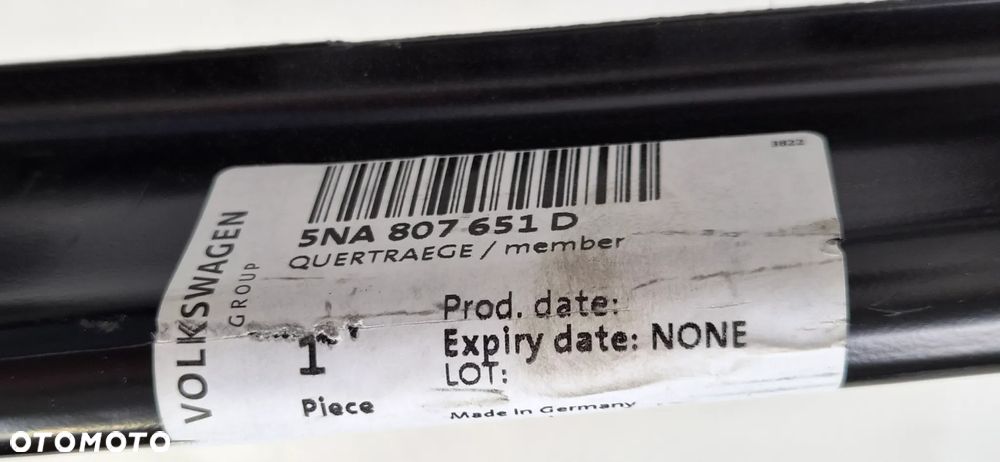BELKA ZDERZAKA VW TIGUAN II 2016-2020 5NA807109J 5NA807611 5NA807651D NOWA - 7