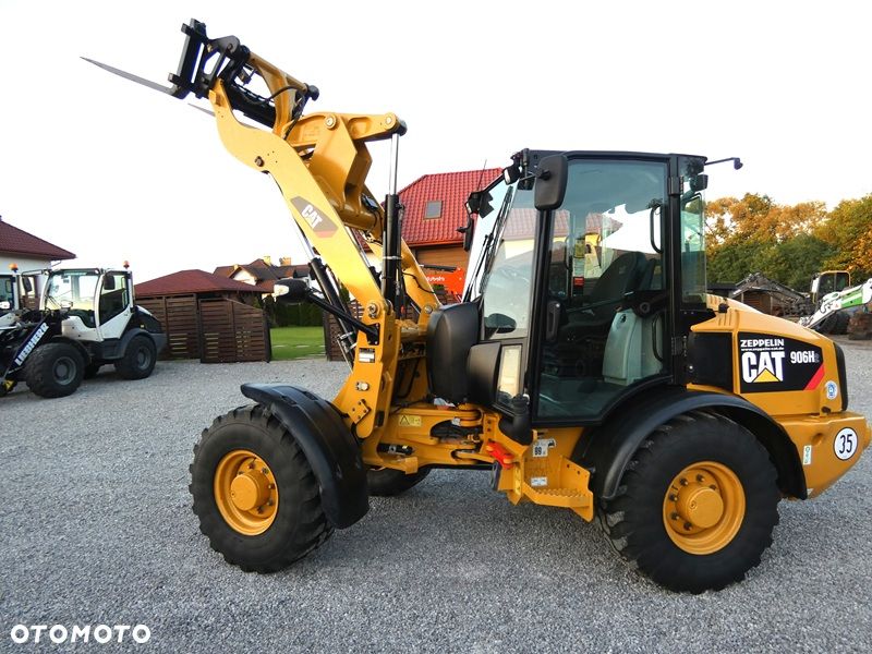 Caterpillar CAT 906H2 Z Niemiec / SZYBKA SKRZYNIA 35KM/H / Super Stan / - 39