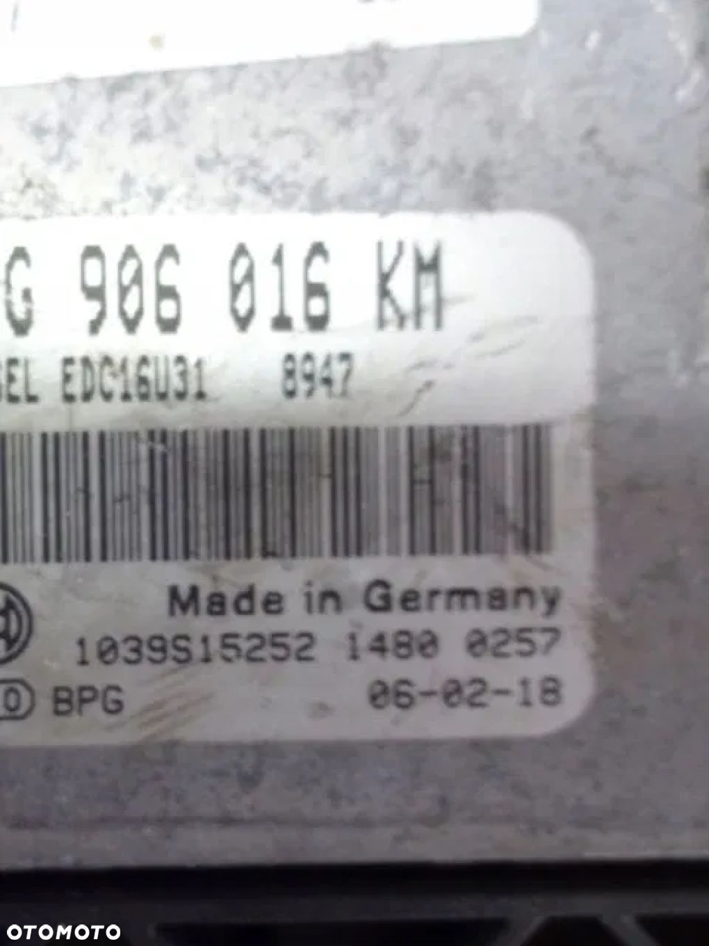 AUDI A4 B7 2.0 TDI STEROWNIK SILNIKA - 3