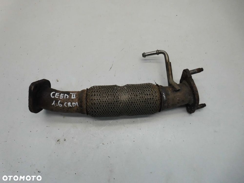 TŁUMIK RURA ŁĄCZNIK SIATKA DRGAŃ KIA CEED II HYUNDAI I30 II 1.6CRDI ORYGINAŁ