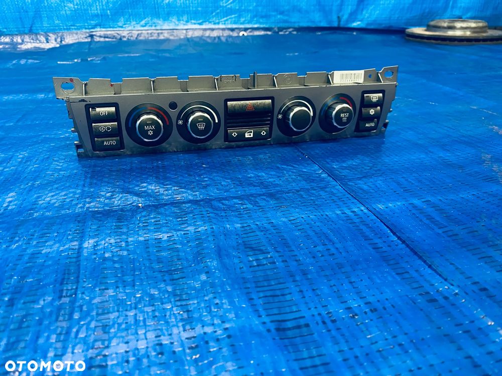 PANEL STEROWANIA KLIMATYZACJI NAWIEWU KOMPLET BMW E65 E66 LIFT LCI ; 6981405 64116981405 ORYGINAŁ - 1