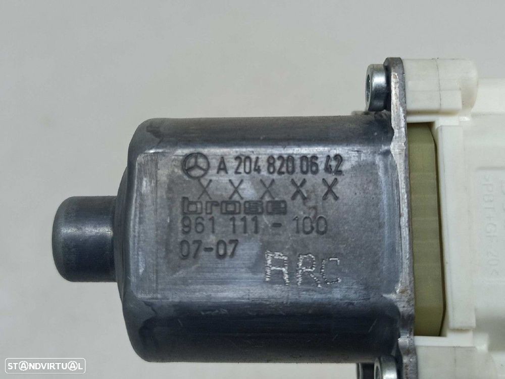 MOTOR ELEVADOR TRASEIRO ESQUERDO MERCEDES CLASE C (W204) BERLINA C 320 CDI (204.... - 5