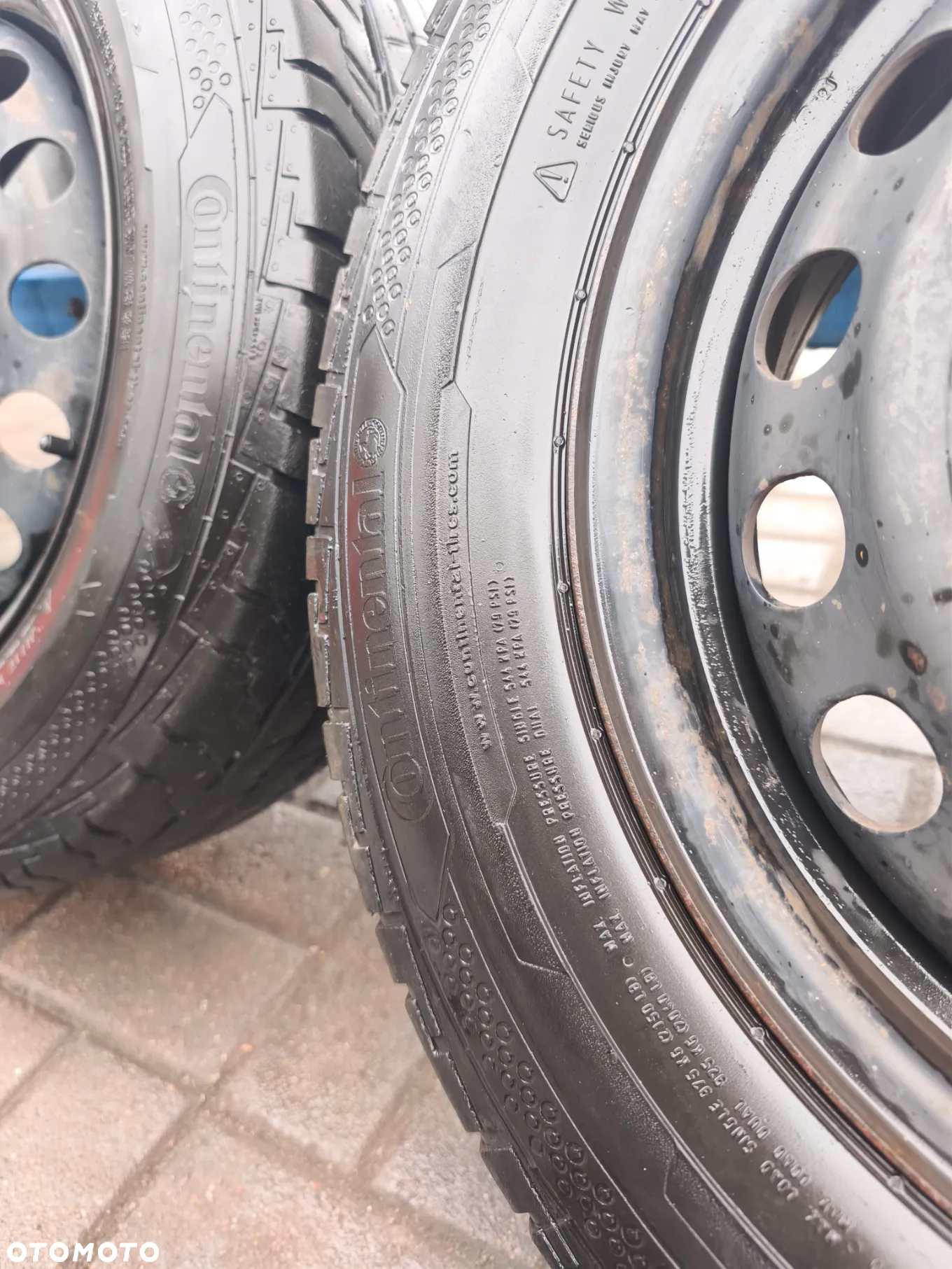 4x Koła Mercedes-Benz Vito w639 w447 205/65 R16 et60 5x112  6394013102 Continental - 6