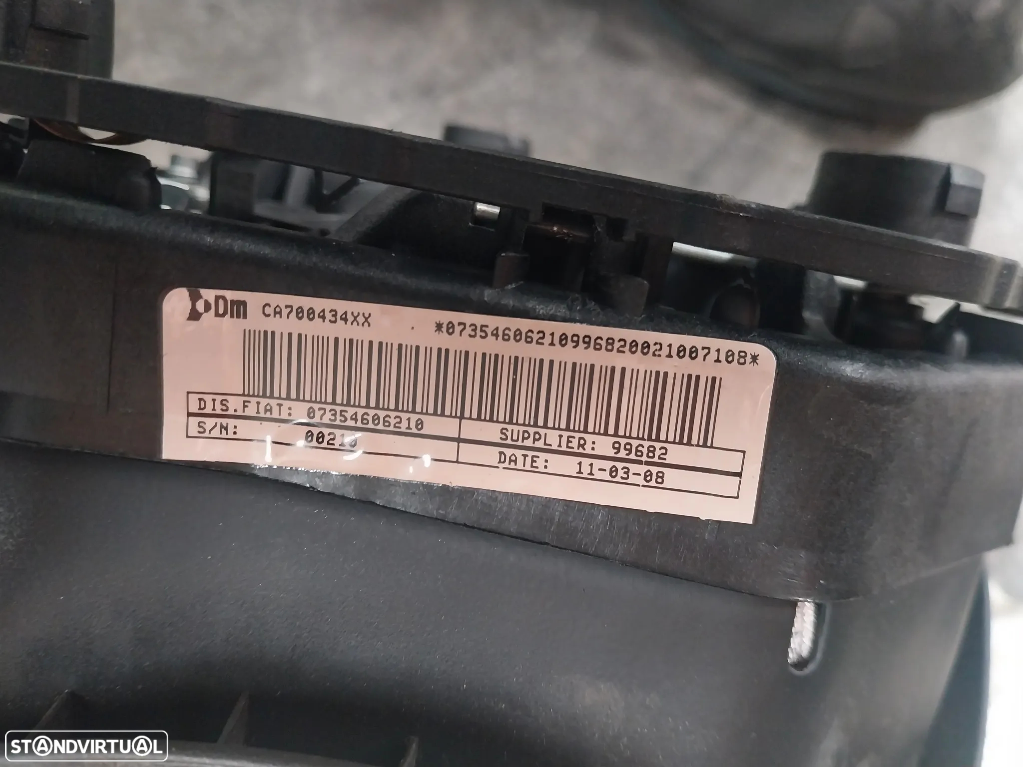 Kit airbag Fiat Punto ano 2008 - 5