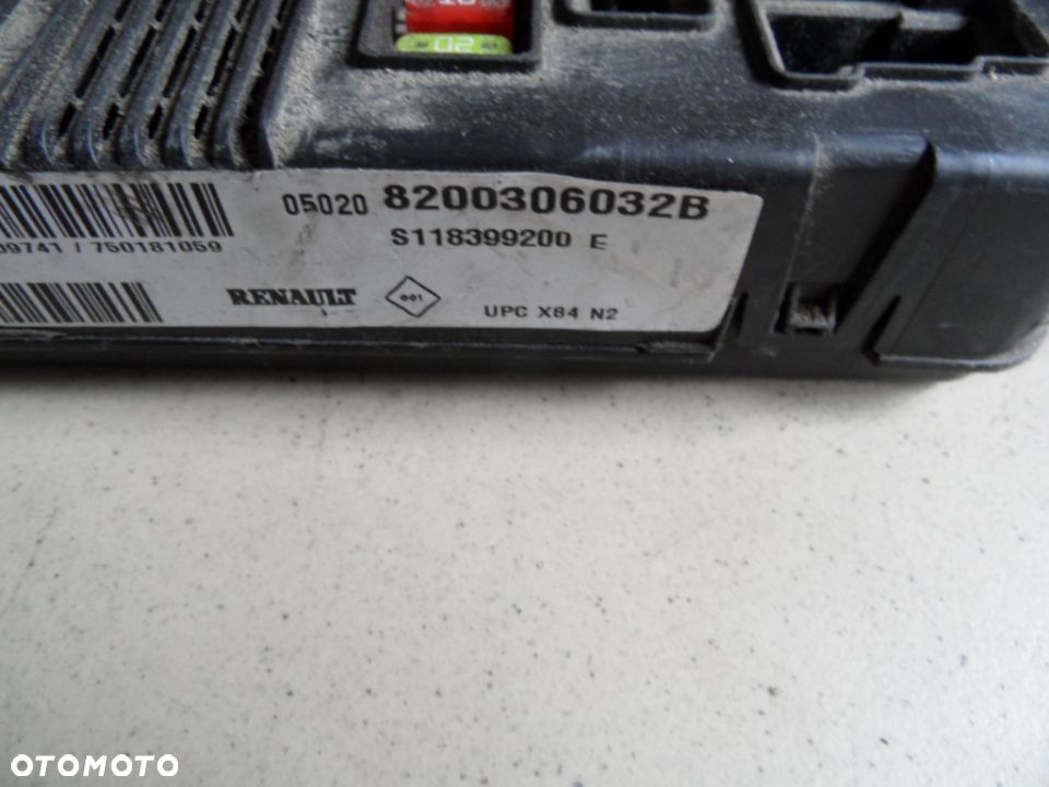 MODUL SKRZYNKA BSI UPC MEGANE II SCENIC II 8200306032B S118399200 E - 2