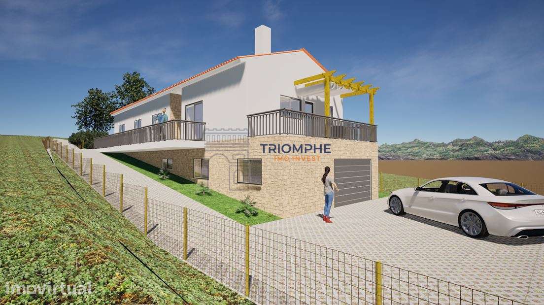 Terreno c/ projeto aprovado, Cela, Alcobaça - Grande imagem: 2/27
