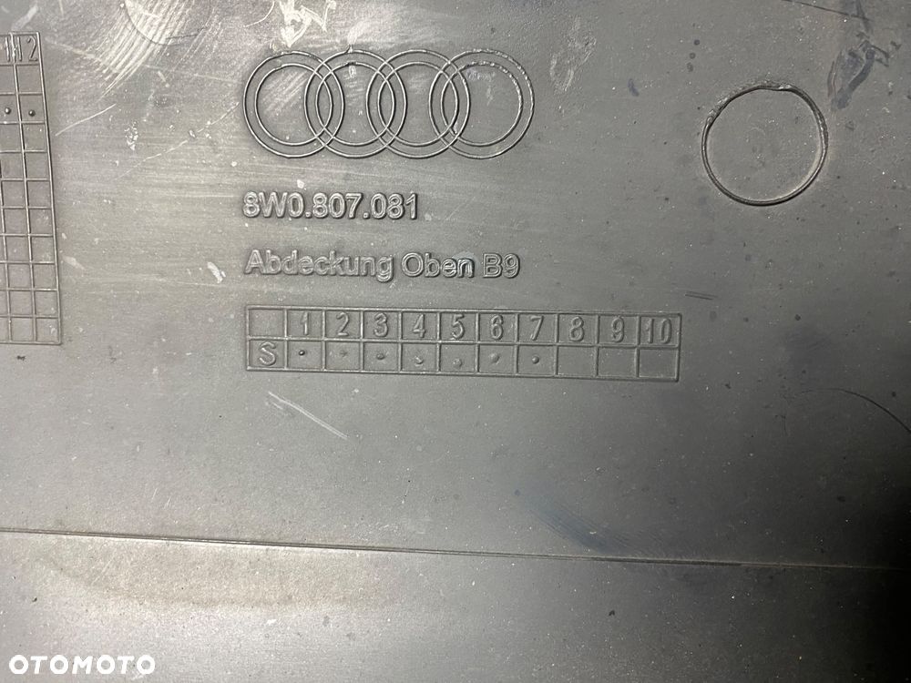 AUDI A4 B9 OSLONA PASA PRZOD 8W0807081 ORG - 2