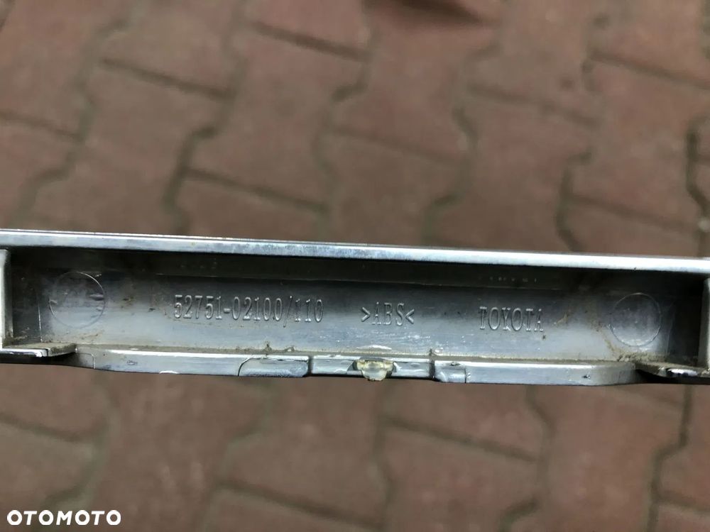 TOYOTA AURIS II LIFT HB 5D 2015-2018 CHROM W ZDERZAK TYŁ LISTWA TYLNA NAKŁADKA NIKIEL - 13