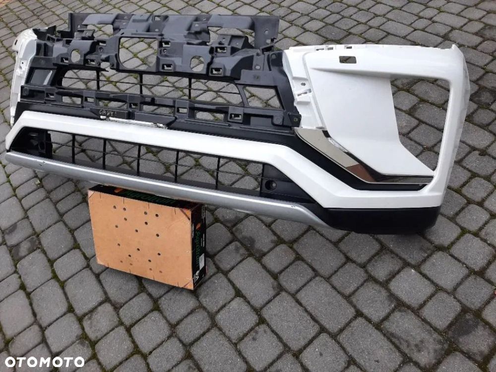 MITSUBISHI ECLIPSE CROSS 17-20 CAŁY-NIE KLEJONY! ZDERZAK PRZÓD PRZEDNI CHROM ORYGINAŁ 6400H717ZZ WYSYŁKA 24H - 3