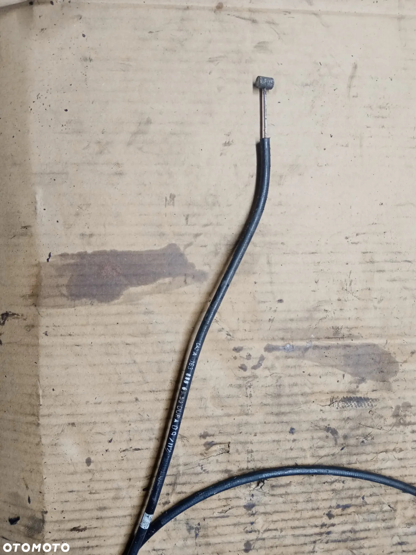 Linka otwierania maski cięgno Mercedes ML W163 A1638800159 - 2