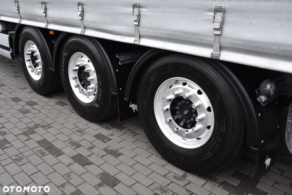 Schmitz Cargobull FIRANKA / STANDARD / COILMULDA / ALU-FELGI / DACH PODNOSZONY 21/22r REJ. / PLANDEKA WZMACNIANA OE SCHMITZ / OŚ PODNOSZONA  !!! JAK NOWA !!! - 24