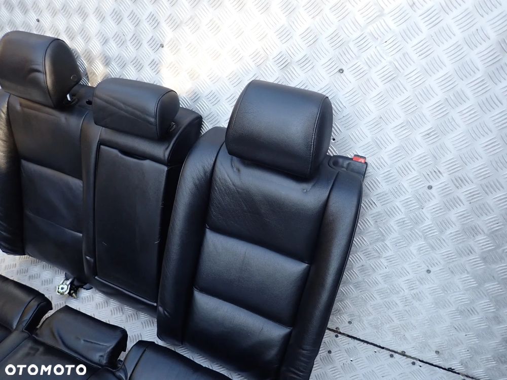 FOTELE SIEDZENIA KOMPLET PRZÓD TYŁ SKÓRA  AUDI A4 B6 - 13