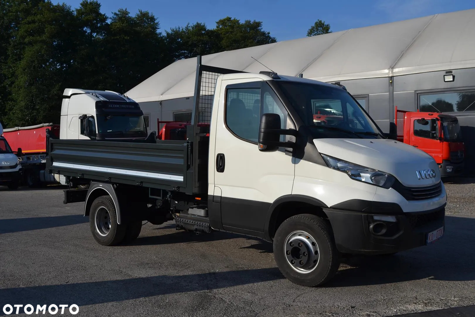 Iveco DAILY 72-180 70-210 72C Nowy 3-stronny WYWROT Kiper WYWROTKA BLOKADA MOSTU 65C 50C 35C - 12