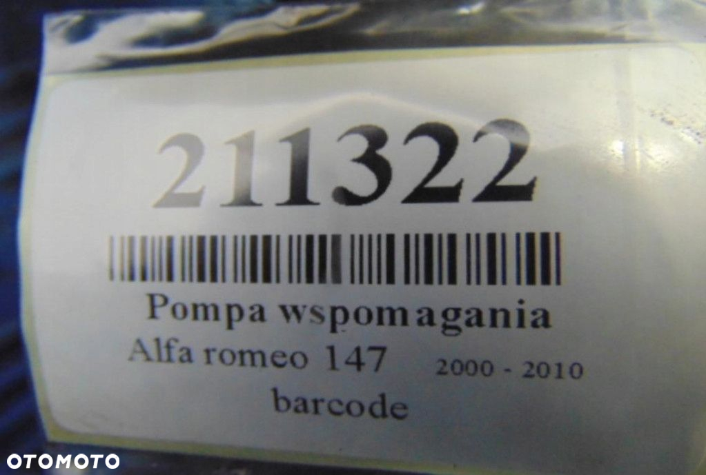 ALFA ROMEO 147 1.6B POMPA WSPOMAGANIA - 7