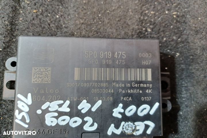 Modul senzori parcare 5P0919475 5P0919475 Seat Leon 2 1P [facelift] [ - 3