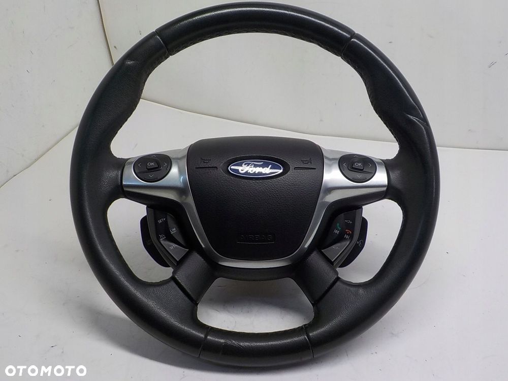 FORD C-MAX II MK2 FOCUS MK3 III KIEROWNICA TEMPOMAT MULTI AIRBAG PODUSZKA - 1