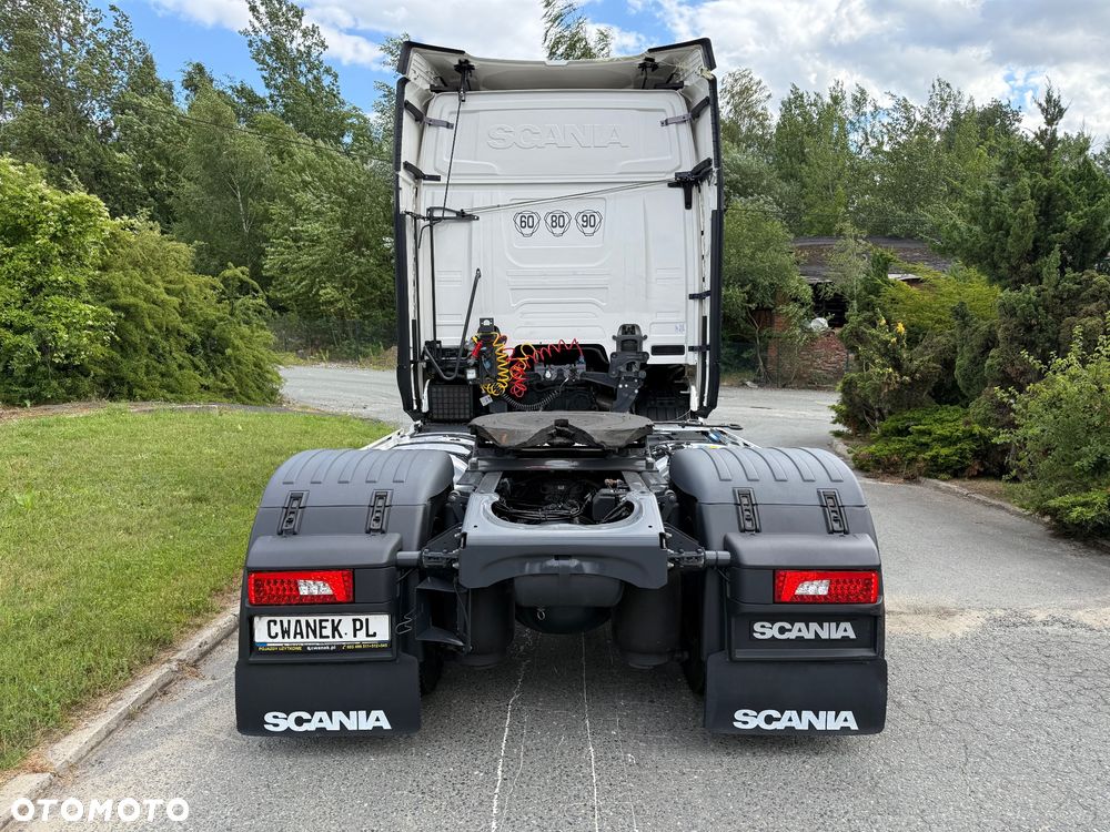 Scania R 500 *FULL LED* P+T PODUCHY* ALUSY* 315/70 NOWE MICHELIN* 2 BAKI* KLIMA POSTOJOWA* LODÓWKA* NAVI* NOWY TYP SILNIKA* Z Francji - 7