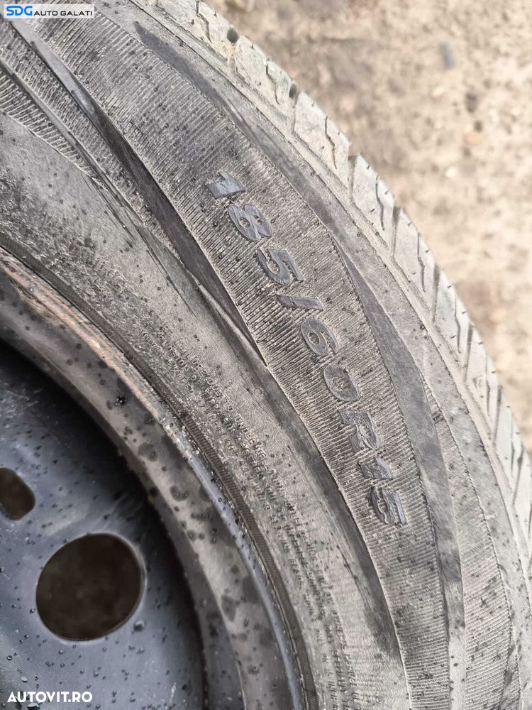 Roata Janta Tabla Rezerva 185 60 15 R15 Volkswagen Polo 6R 2009 - 2016 [V0215] - 3