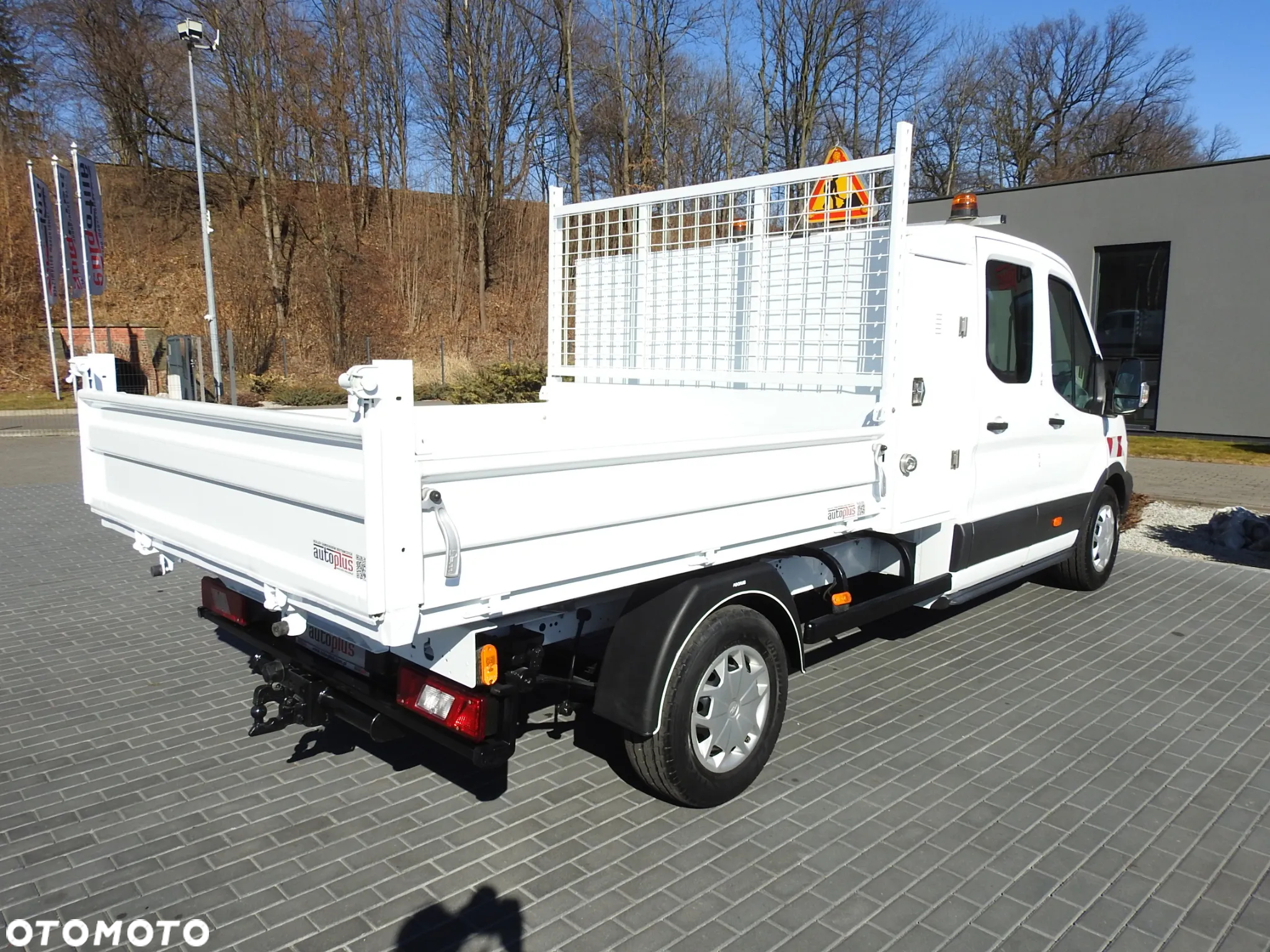 Ford TRANSIT  WYWROTKA PODWÓJNA KABINA DOKA 6 MIEJSC TEMPOMAT KLIMATYZACJA 130KM [ C66826 ] - 14
