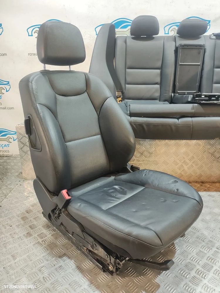 Conjunto Bancos Pele Mercedes Benz Class C W204 Sport AMG Carrinha Elétricos Aquecidos - 4