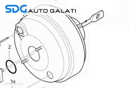 Tulumba Vacum Vacuum cu Vas si Pompa Lichid Ulei Servofrana Servo Frana Volvo S60 2000 - 2009 Cod 037859 P31261489 [L9288] - 1