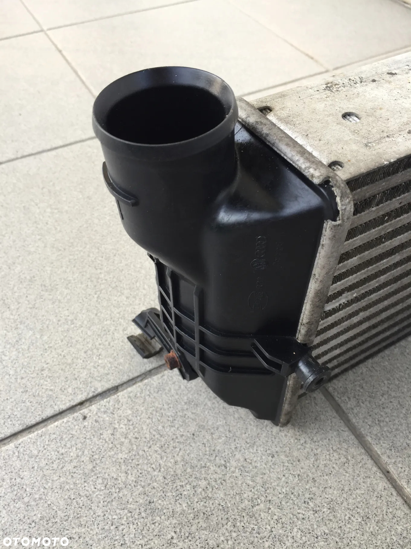 CHŁODNICA POWIETRZA INTERCOOLER LEWA LEWY AUDI A4 B6 A4 B7 1.8T BFB AVJ 8E0145805L - 5
