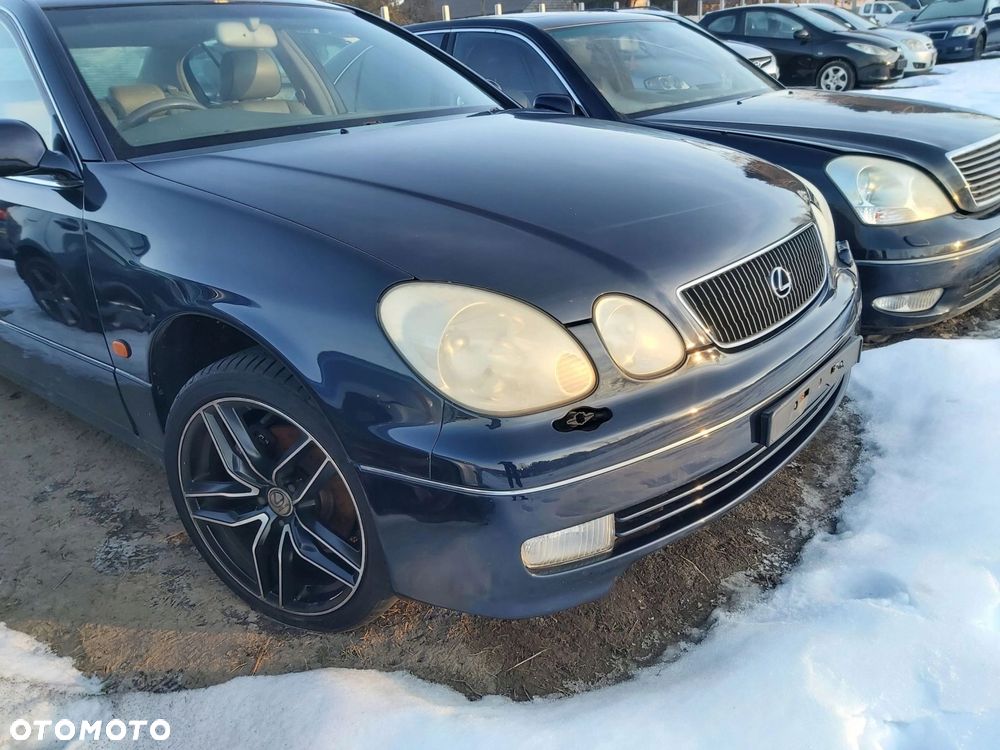 LEXUS GS 300 II kompletny przód zderzak maska błotnik lampa pas przedni - 6