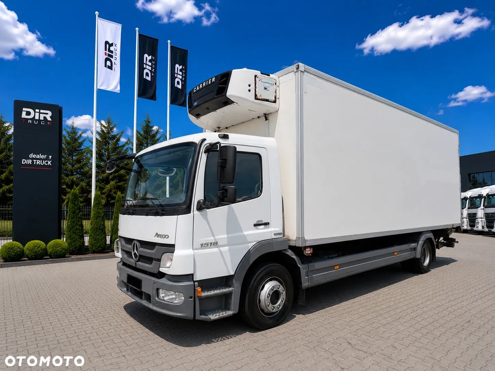 Mercedes-Benz ATEGO 1518 CHŁODNIA, EURO5, AGREGAT CARIER + WINDA CARGOLIFT, MANUAL - 14