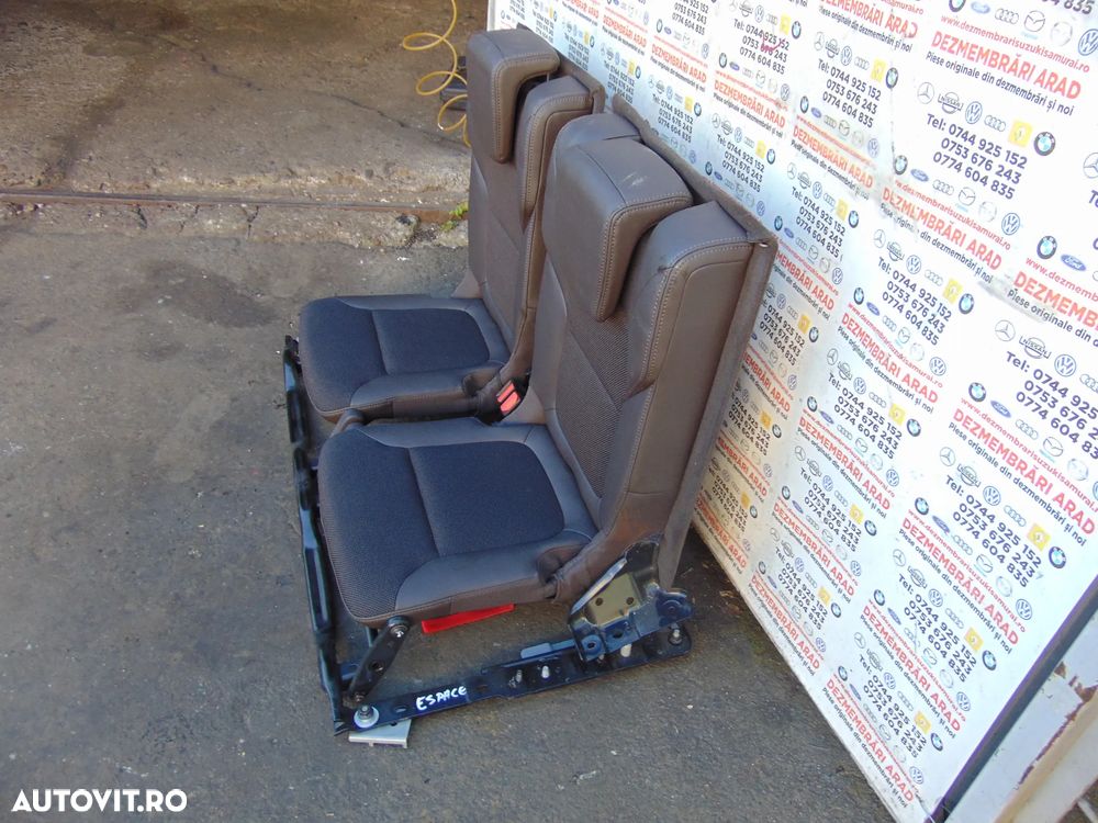 Scaune spate Renault Espace 5 locuri 3 4 5 6 si 7 scaune pasageri spate espace 2015-2023 - 7