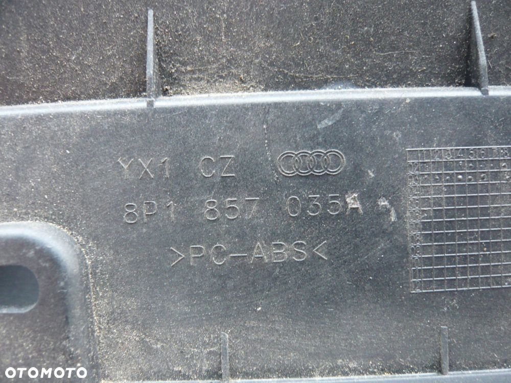 schowek deski pasażera 8p1857035a audi a3 8p - 2