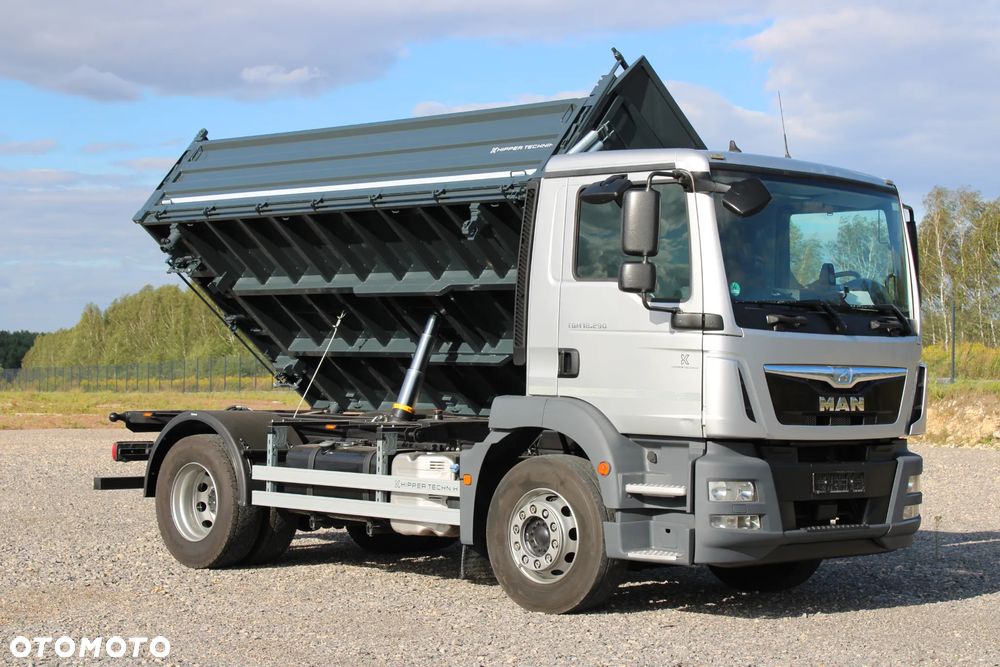 MAN TGM 18.290 Nowy 3-stronny Wywrot Kiper Wywrotka Duża ładowność 10700 kg Blokada Atego Antos Arocs Axor TGS TGX - 16