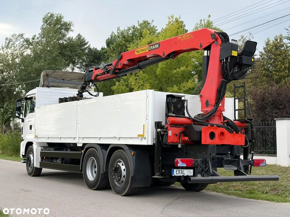 MAN TGS 26.440 Euro5 Palfinger PK 18000L Óś Skrętna Podwieszana Stan Idealny - 5