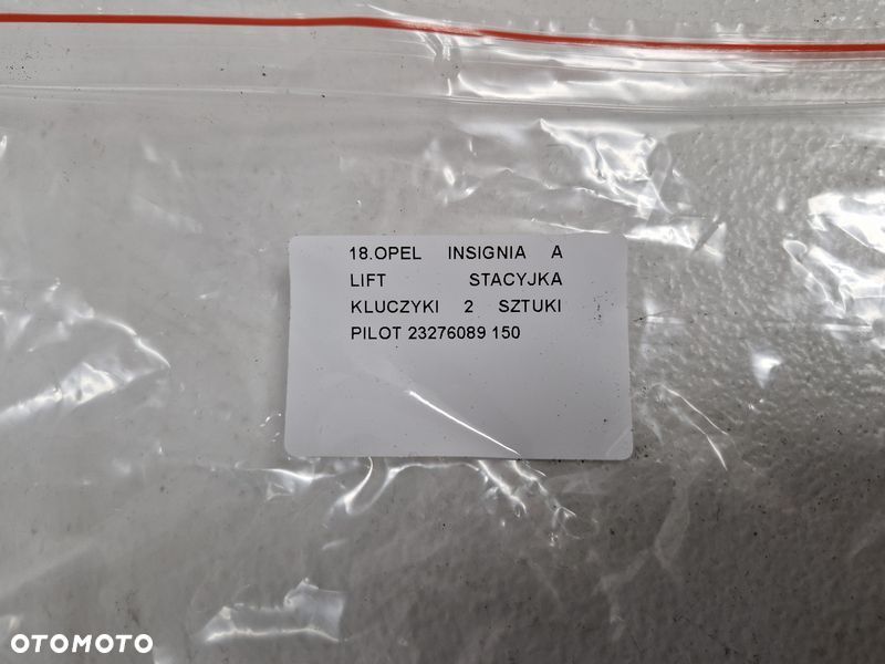 OPEL INSIGNIA A LIFT STACYJKA KLUCZYKI 2 SZTUKI PILOT 23276089 - 11