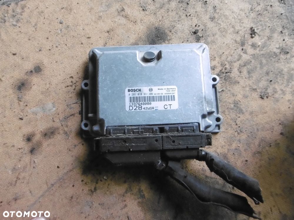 KOMPUTER STEROWNIK BOXER DUCATO JUMPER 2.8 HDI 0281010931 - 1