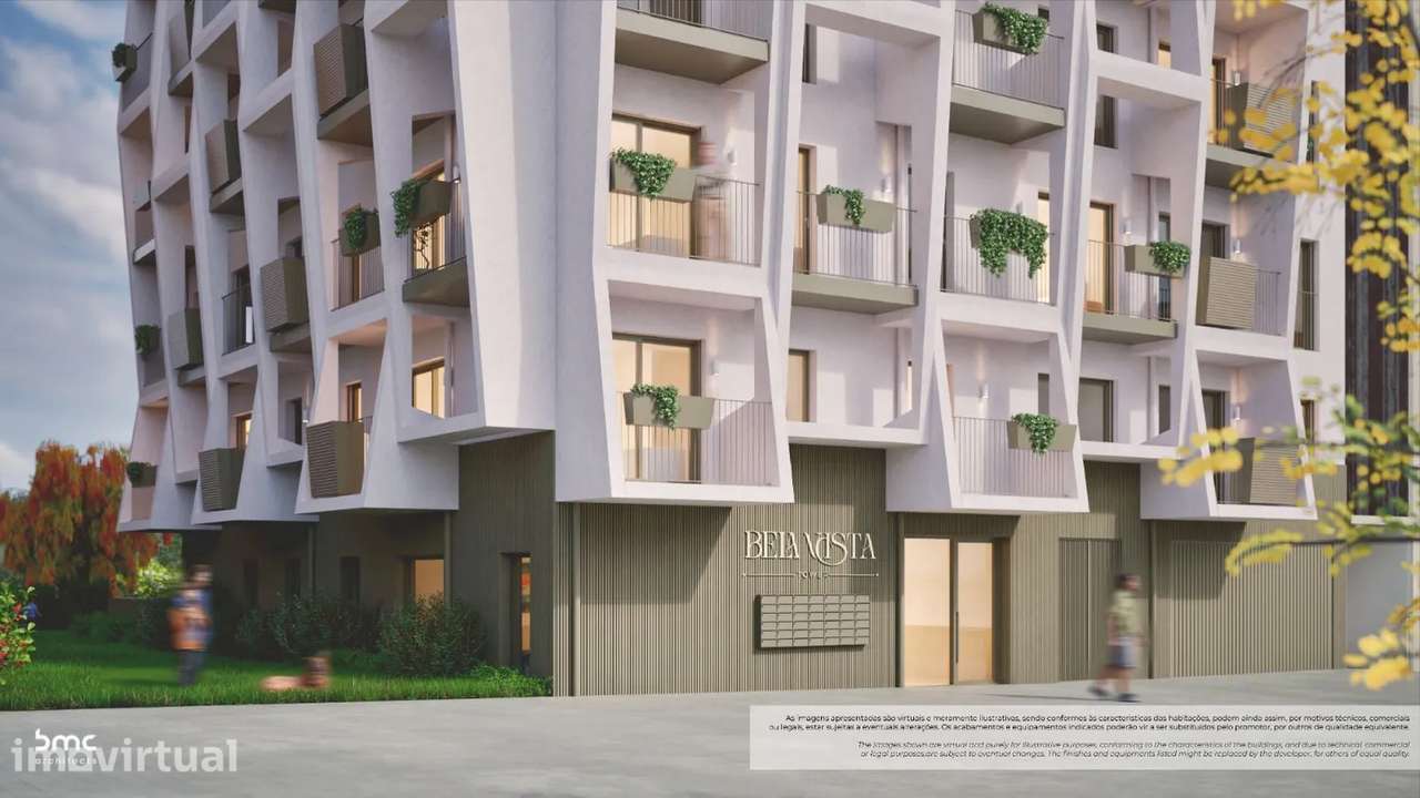 T2 Novo com garagem, varanda e ar condicionado - Grande imagem: 4/12