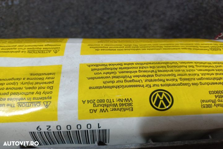 Airbag pasager 1T0880204A Volkswagen VW Touran 1 [2003 - 2006] Miniva - 4