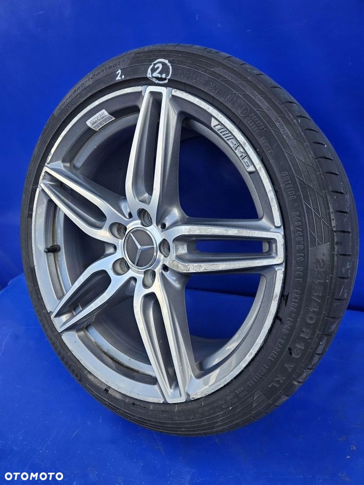 FELGA ALUMINIOWA ORYGINAŁ AMG OE MERCEDES E-KLASA W212 19 9J A2134012100 - 9