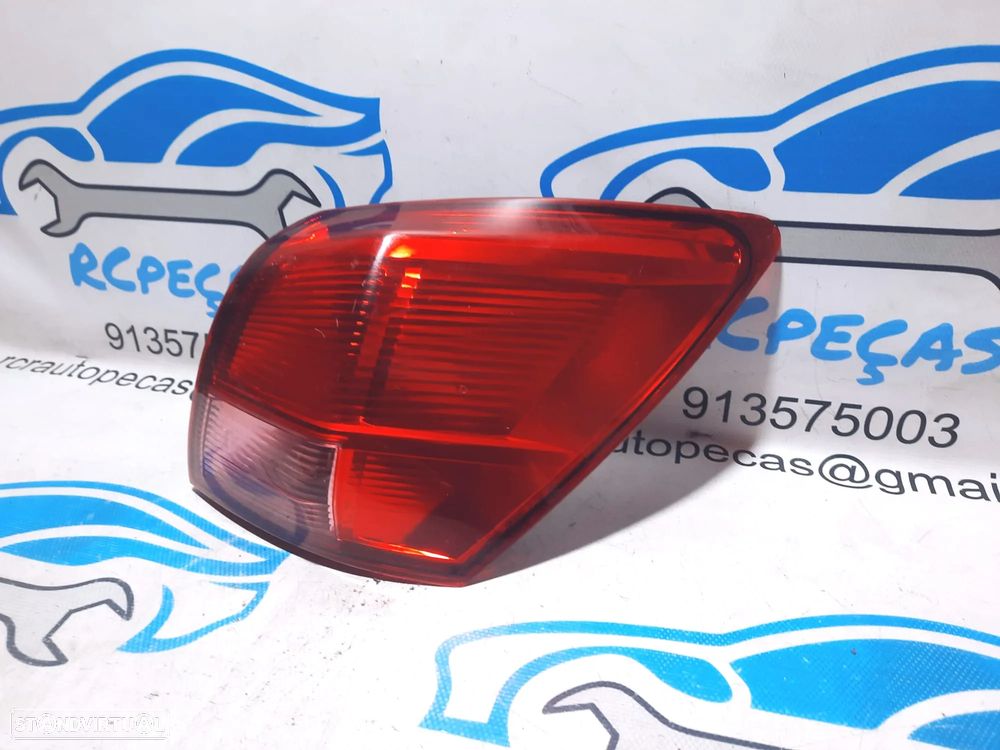 FAROLIM FAROLINS TRASEIRO TRÁS DIREITO NISSAN QASHQAI I 1 MK1 J10 NJ10 JJ10E 89071062 - 1