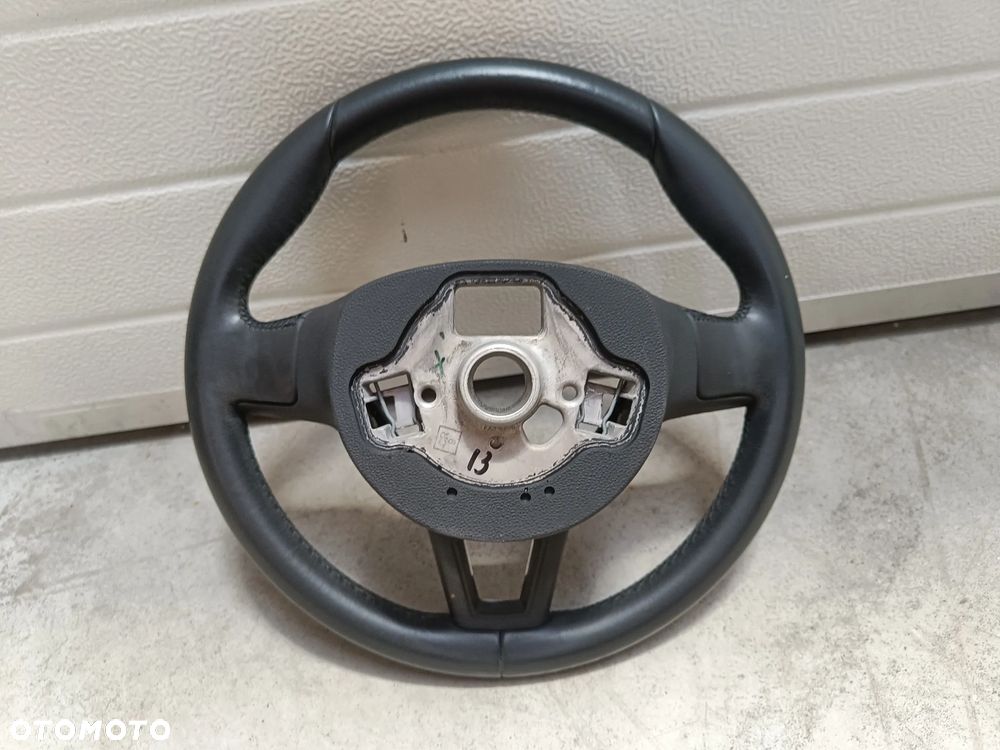 Kierownica Skoda Kodiaq Karoq Superb 3 Octavia III Skóra Scala Multifunkcyjna Skóra 5E0419091BQ - 30