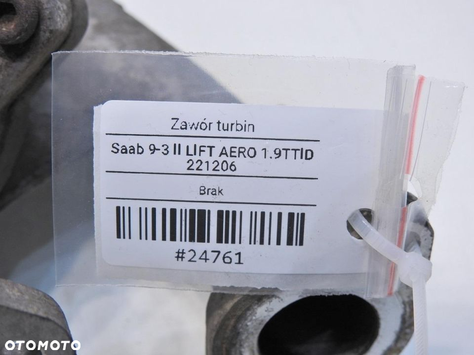 ZAWÓR TURBINY SAAB 9-3 II 1.9 TTID 59001091173 - 6