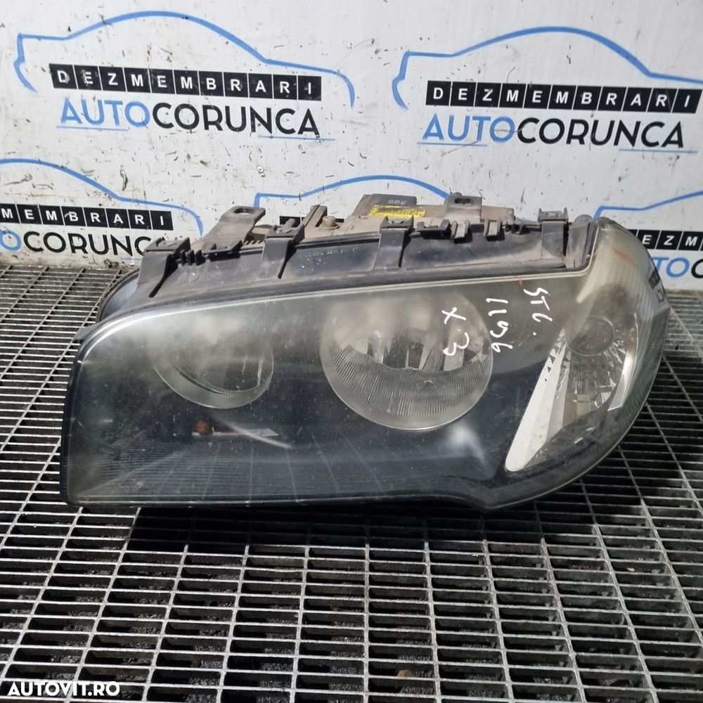 Far Stanga BMW X3 E83 2003 - 2006 SUV 4 Usi (1196) Fara xenon 6431642 - 1