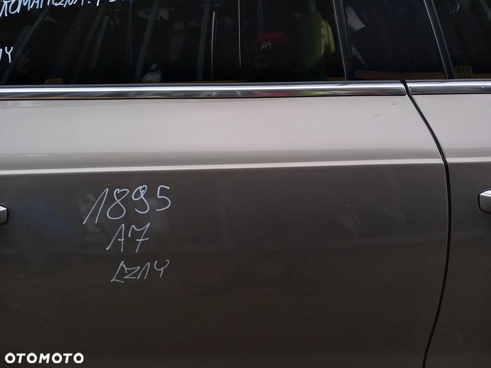 AUDI A7 DRZWI PRAWE TYLNE PRAWY TYŁ KOLOR: LZ1Y - 3